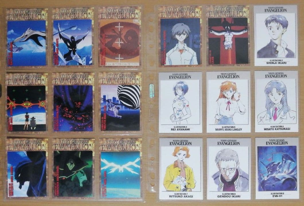 カードダスマスターズ新世紀エヴァンゲリオン第壱集 ノーマルカード