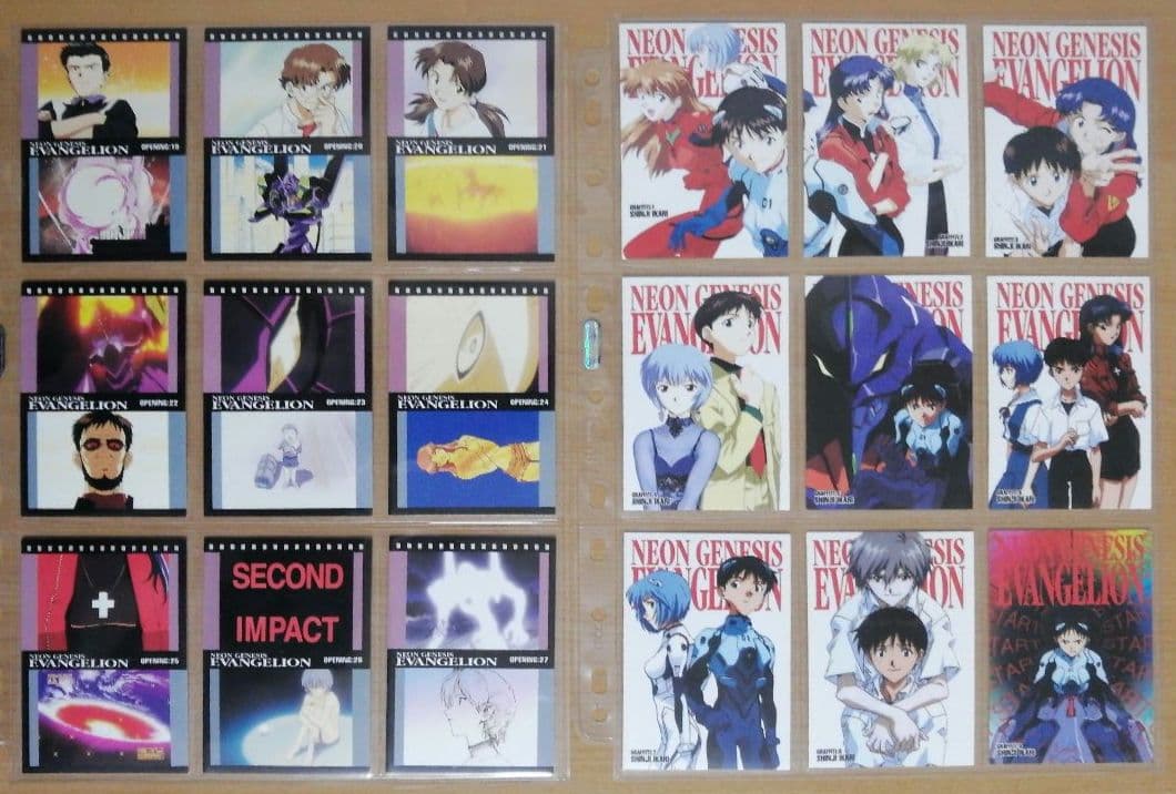 カードダスマスターズ新世紀エヴァンゲリオン第壱集 ノーマルカード