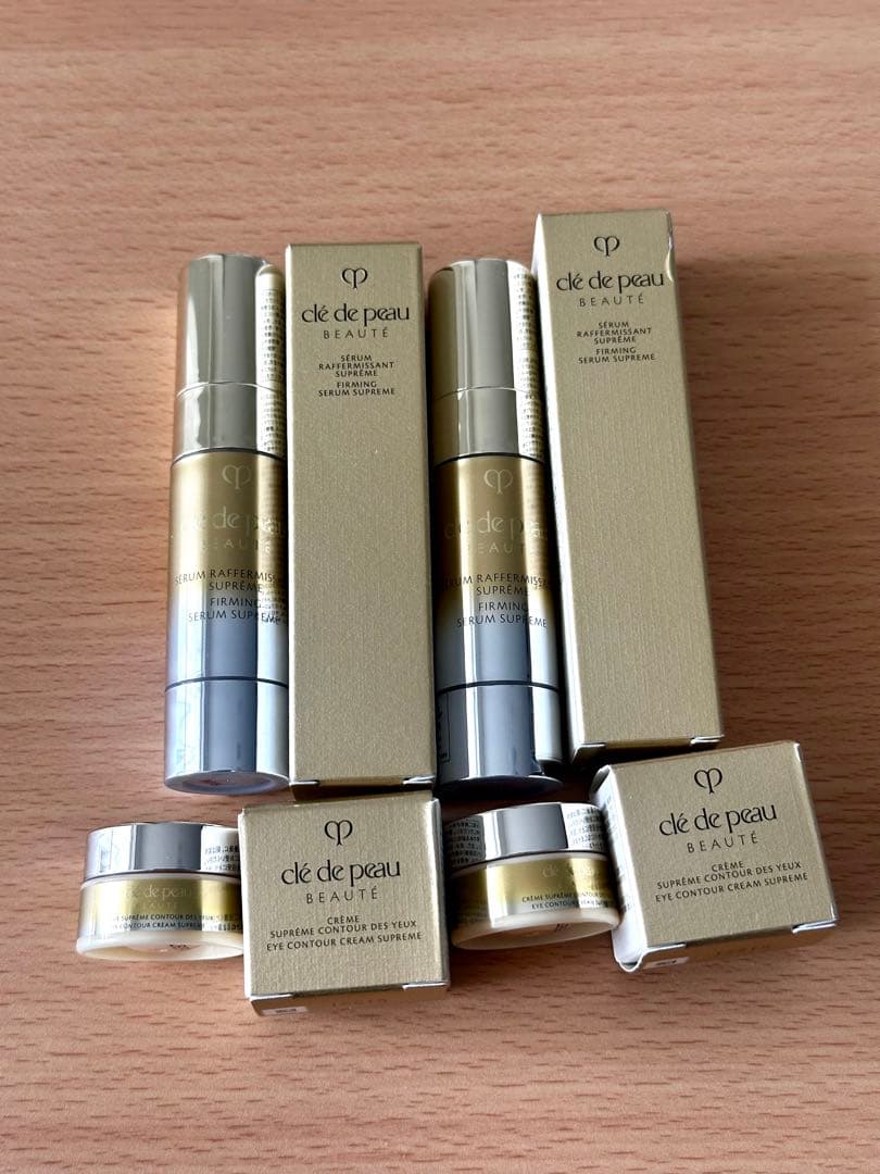クレ・ド・ポー ボーテ シュプリームシリーズセラム&アイクリーム 4個セット 先進のサイエンスで輝く。クレ・ド・ポー ボーテの高機能