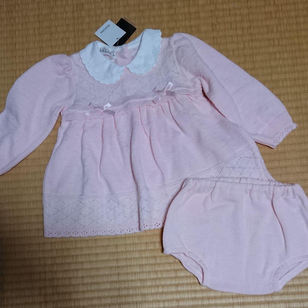 【not】新品★セリーヌのニットワンピース(パンツ付き) 90