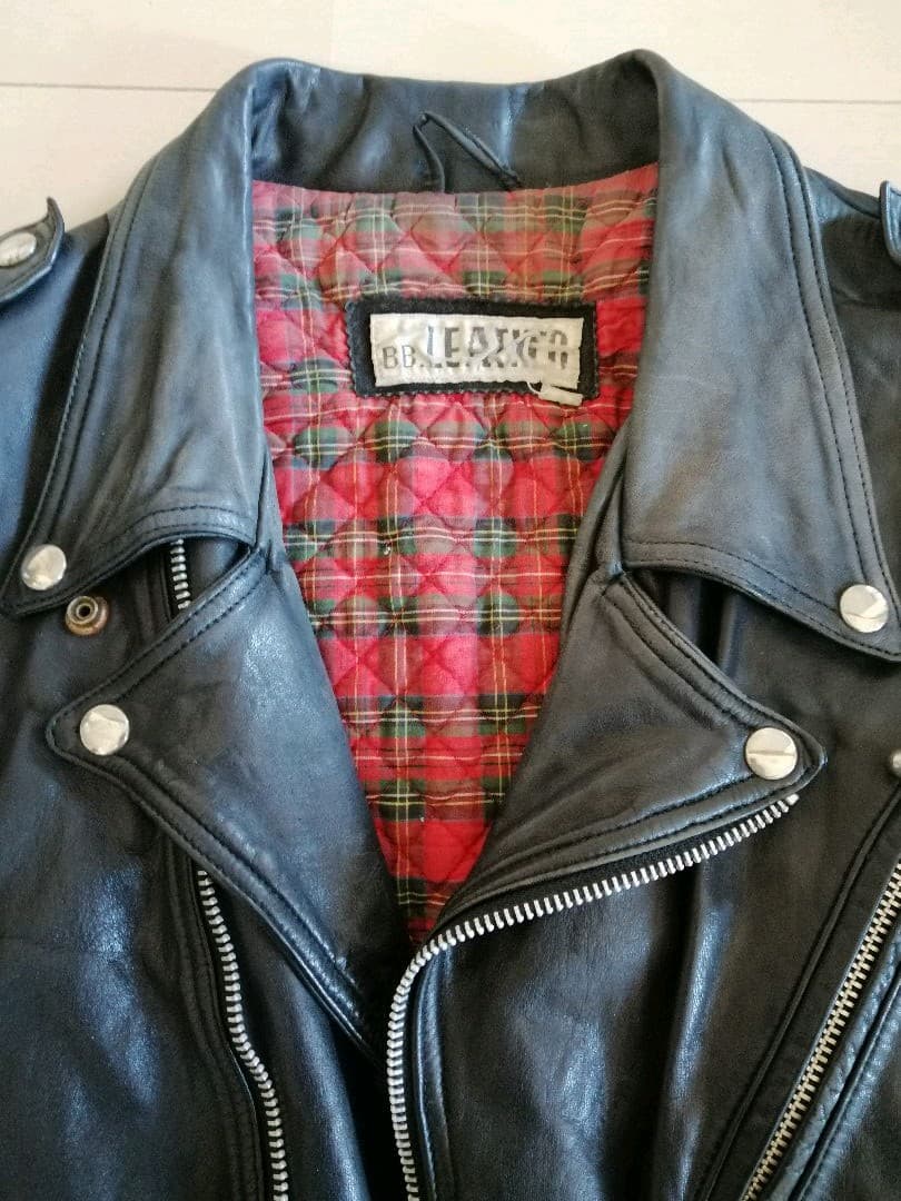 ライダースジャケット レザー RRL ビンテージ ロック 666 甲本ヒロト