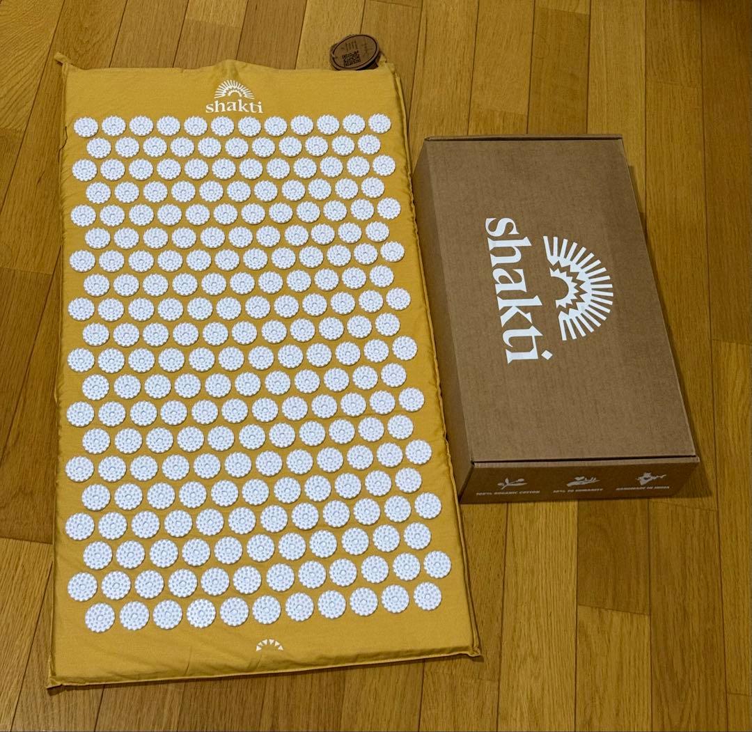 【正規品】シャクティマットSHAKTI LIGHT レベル1 イエロー 正規品】シャクティマット セット イエロー Shakti ライト - メルカリ