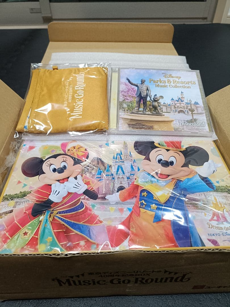東京ディズニーリゾート40周年記念BOX 東京ディズニーリゾート40周年記念BOX『Music-Go-Round（ミュージック