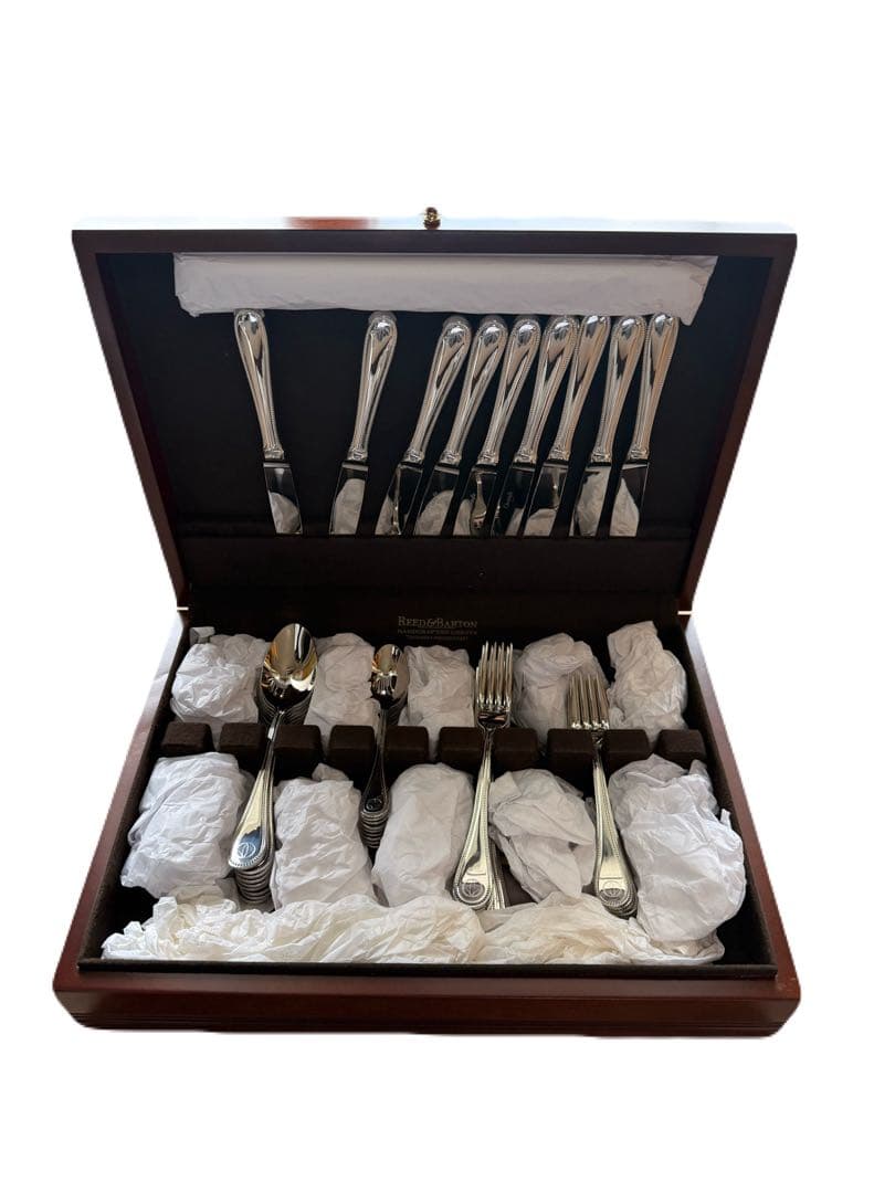 クリストフル カトラリーセット 45本 木箱付き／完品 楽天市場】【3/1クーポン・P10】 クリストフル エッセンシャル