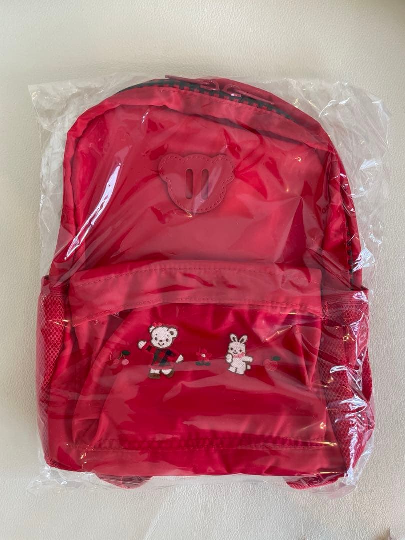 familiar ファミリア 新品リュック S 赤