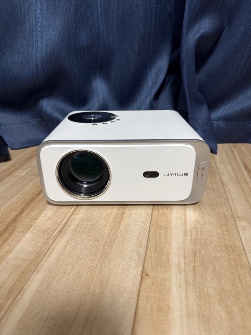 WiMiUS P63　プロジェクター リモコン　電源コード　HDMIコード　箱