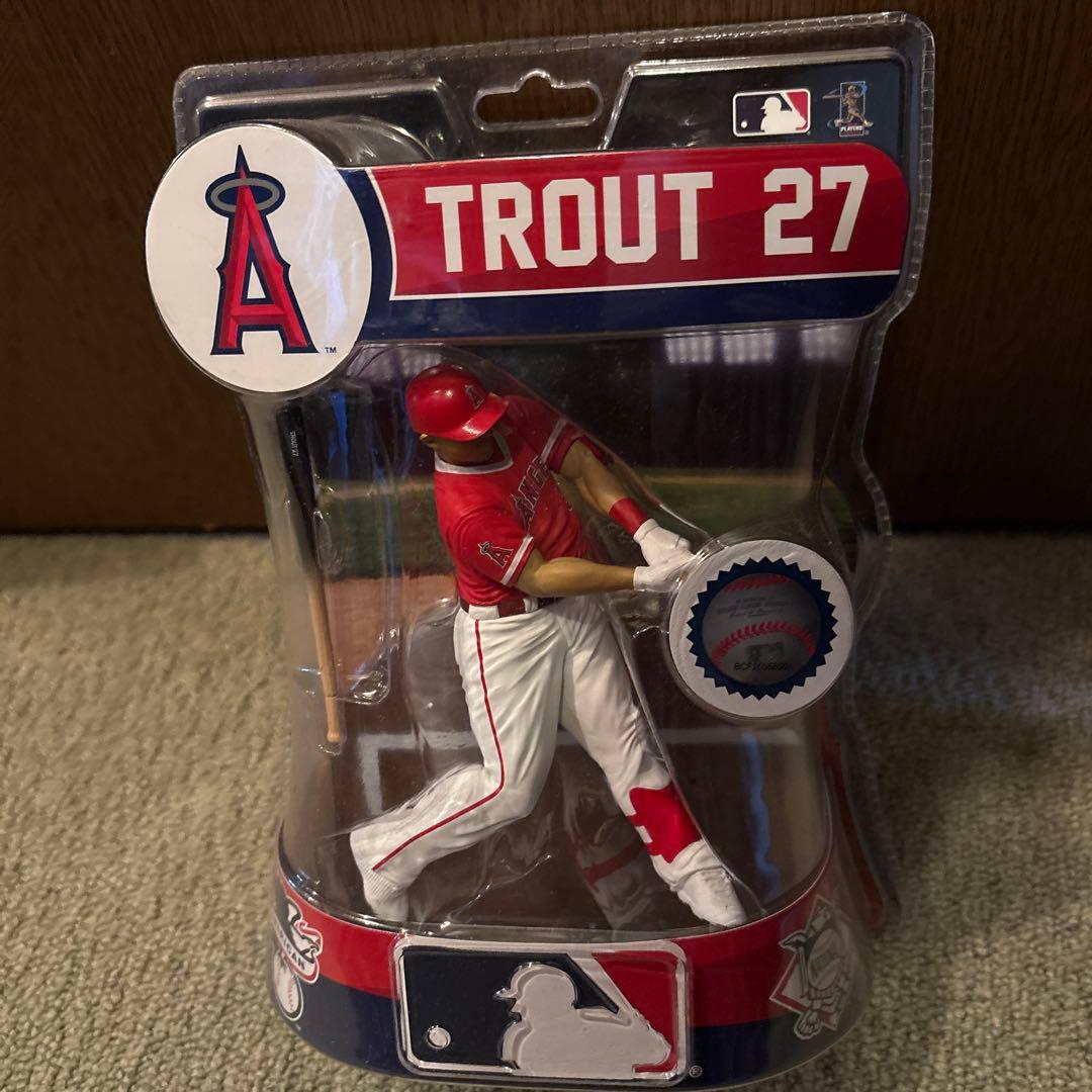 MLB imports dragon マイク・トラウト 赤/エンゼルス