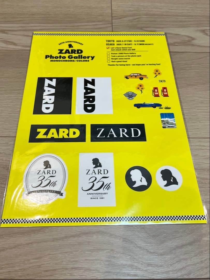 ZARD 坂井泉水 35周年写真展 Photo Gallery 全グッズ限定袋付 - メルカリ