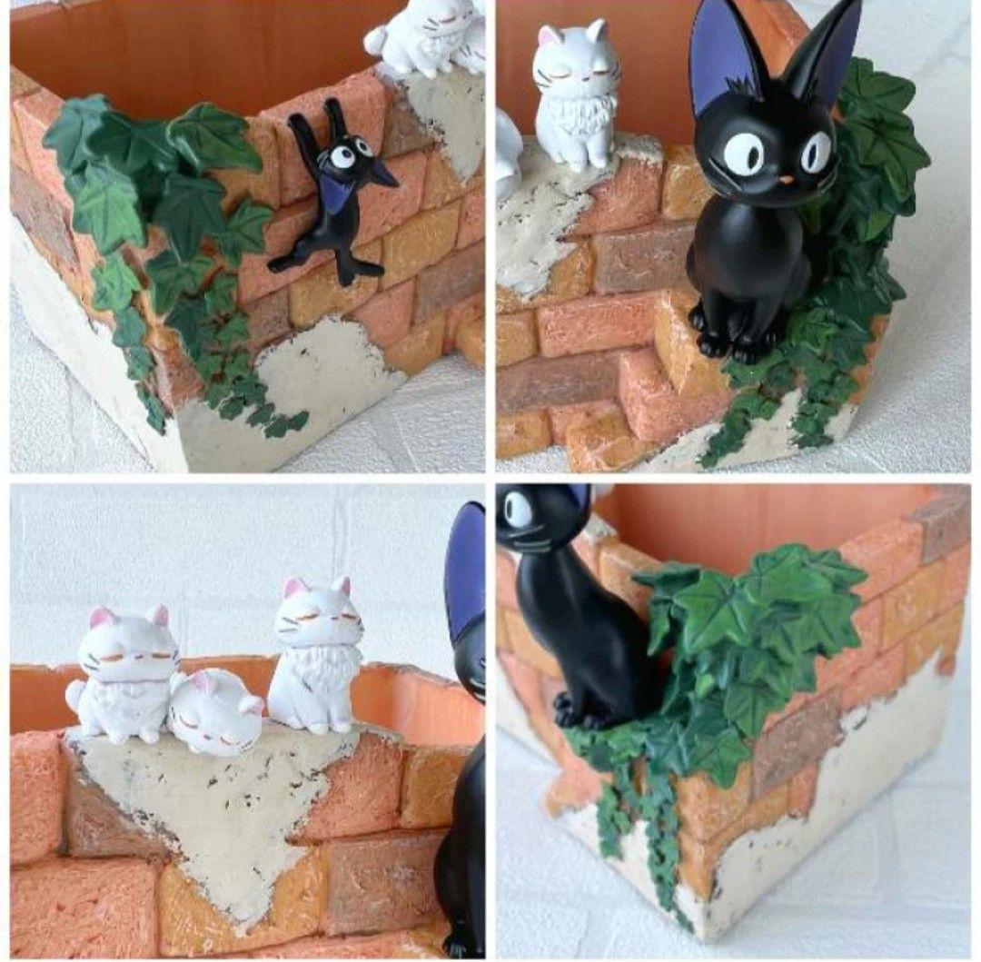 ジブリ「魔女の宅急便」プランターカバー ジジの1日 - メルカリ