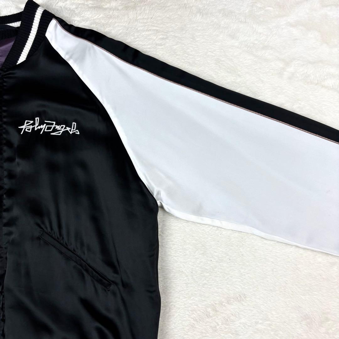 パームエンジェルス 20AW スカジャン ブルゾン スカル刺繍 黒M