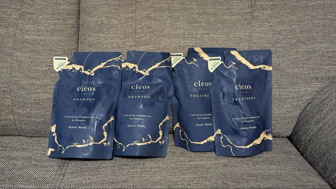 ママ　クレオズボーテ　 シャンプー2パック トリートメント2パック