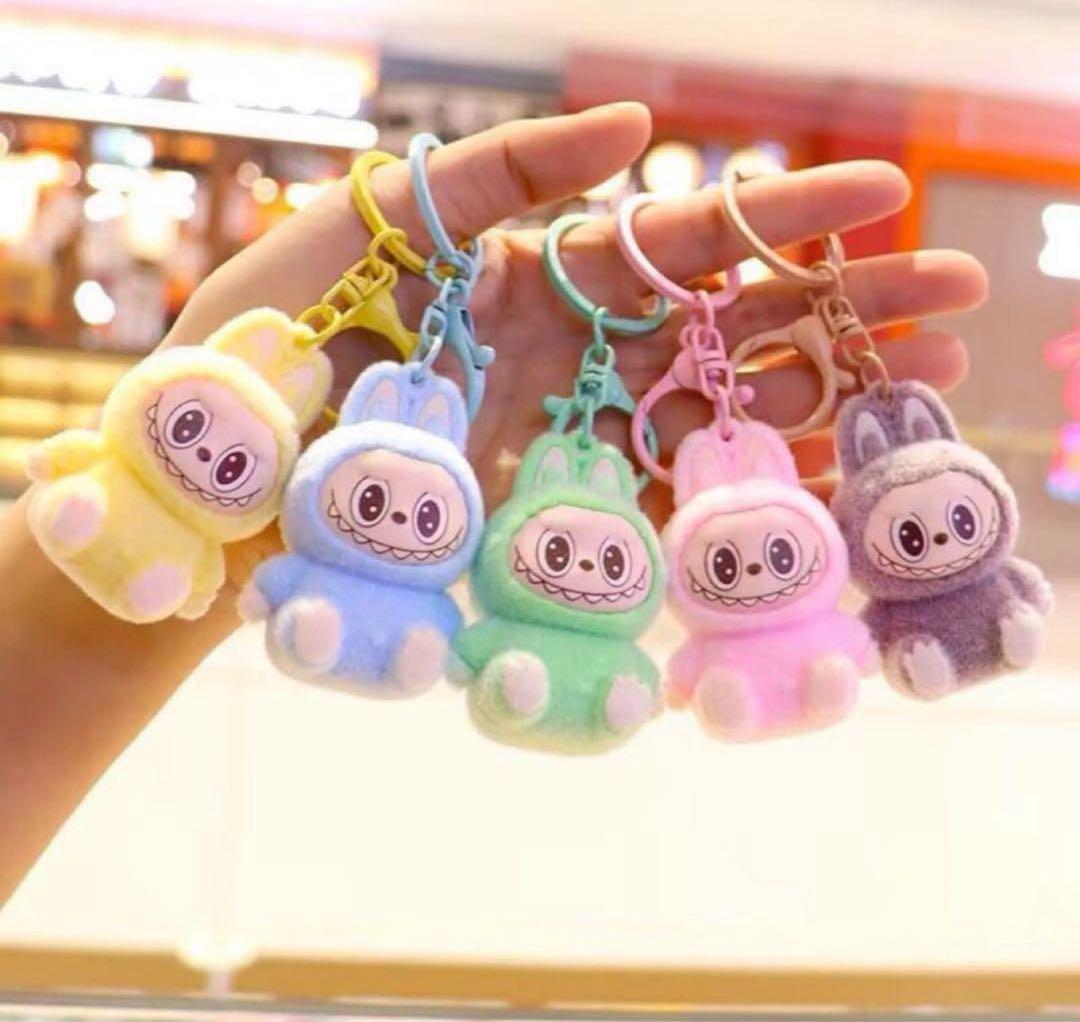 ラブブぬいぐるみキーホルダー 全5色セット即購入OK - メルカリ