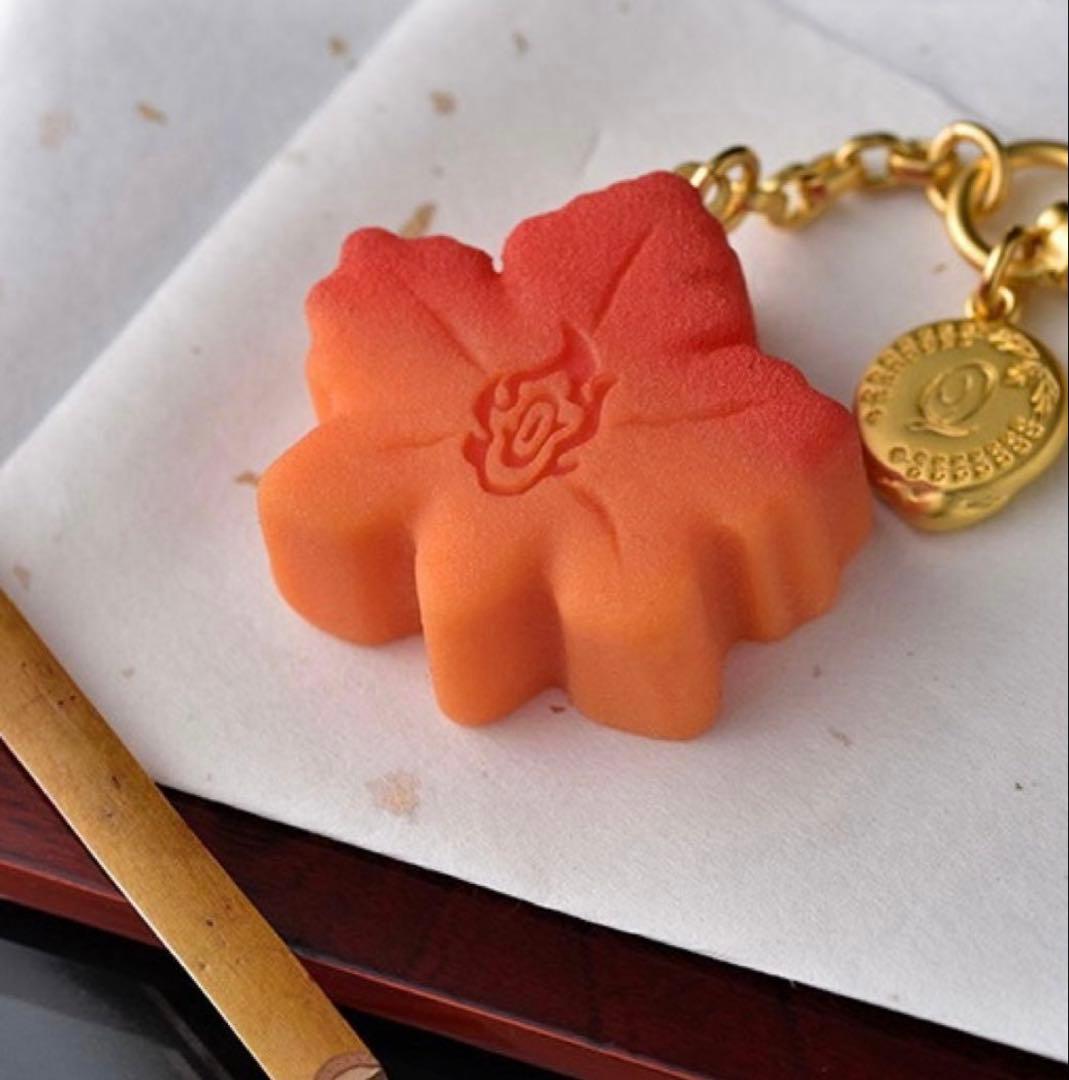 601く 鬼滅の刃　キューポット　煉獄　和菓子　キーホルダー