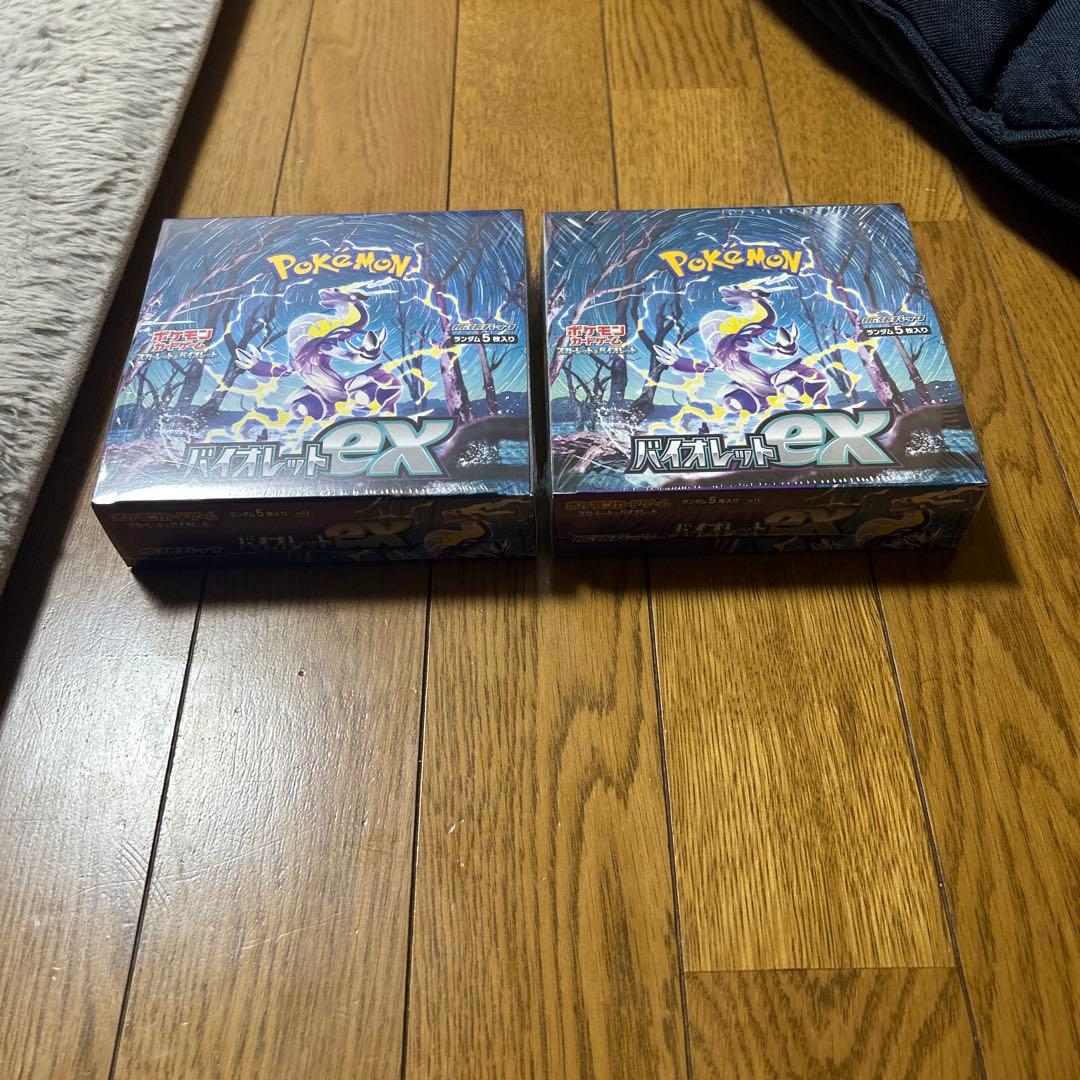 バイオレット　box 未開封　シュリンク付き シュリンク付き未開封BOX】ポケモンカードゲーム スカーレット