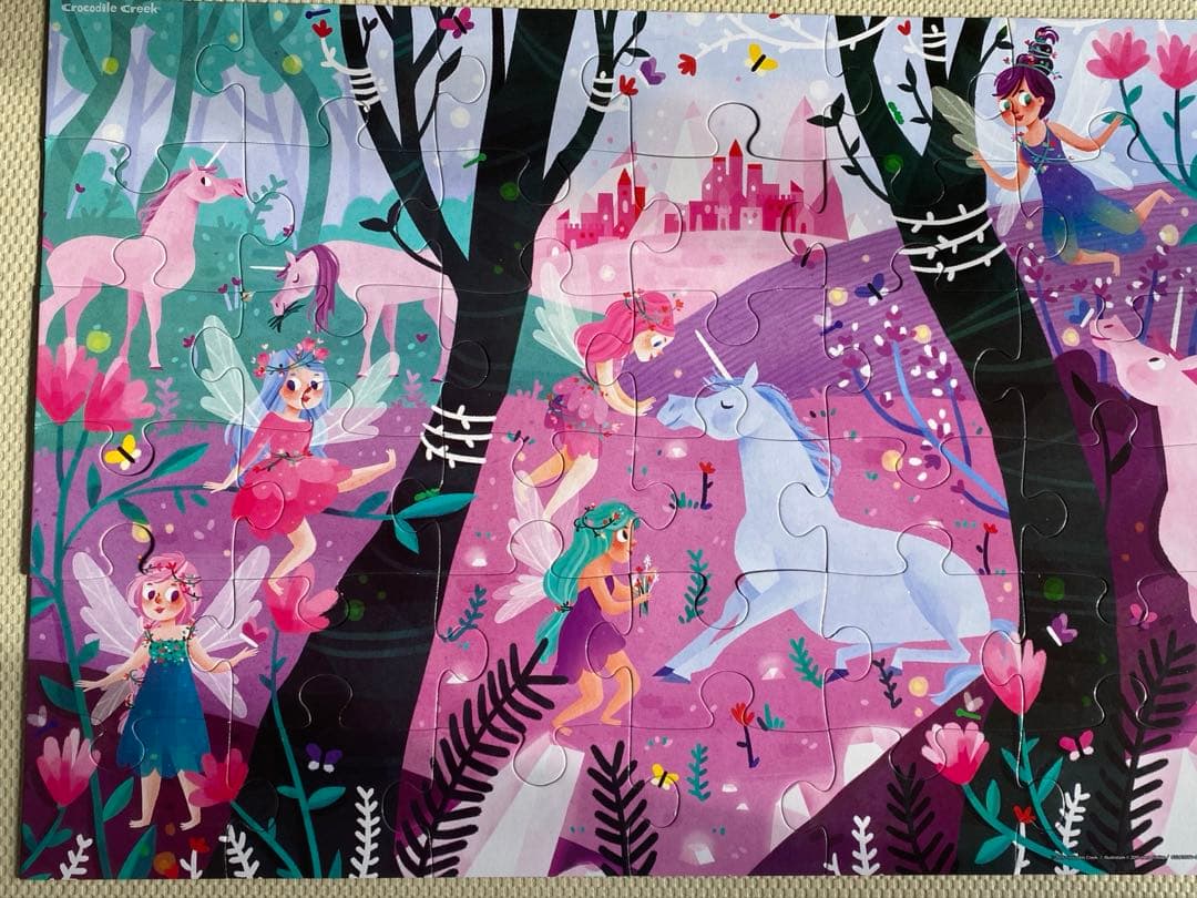 ユニコーンフォレスト 36ピースジグソーパズル 楽天市場】夕焼けのユニコーン(150ピース) 6100217 ジグソーパズル