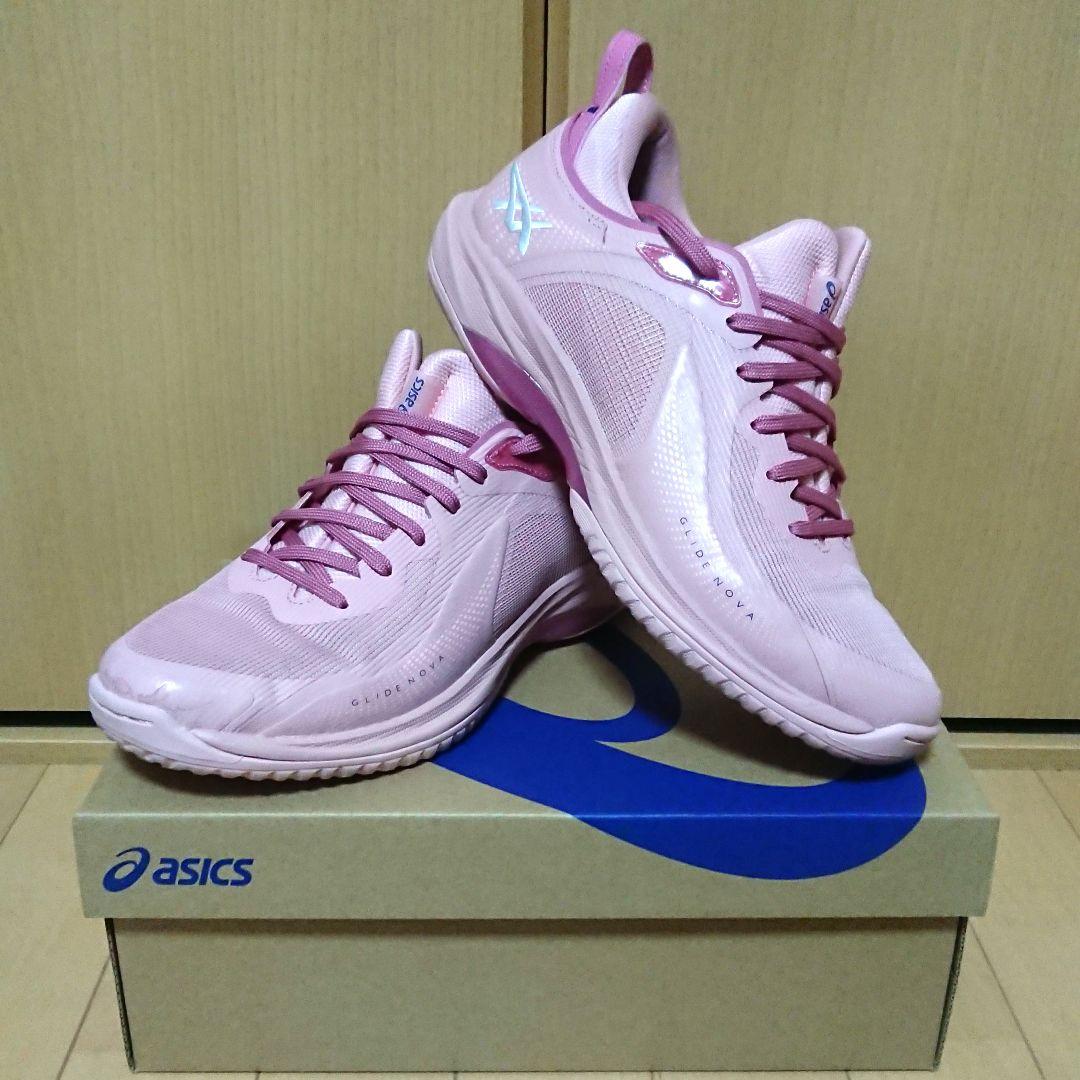 asics グライド ノヴァ glide nova ff4 25.5cm ピンク - メルカリ