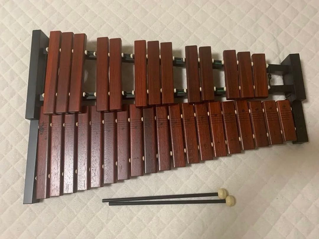 YAMAHA ヤマハ　TX-6 32音　 シロフォン 卓上木琴【マレット付】