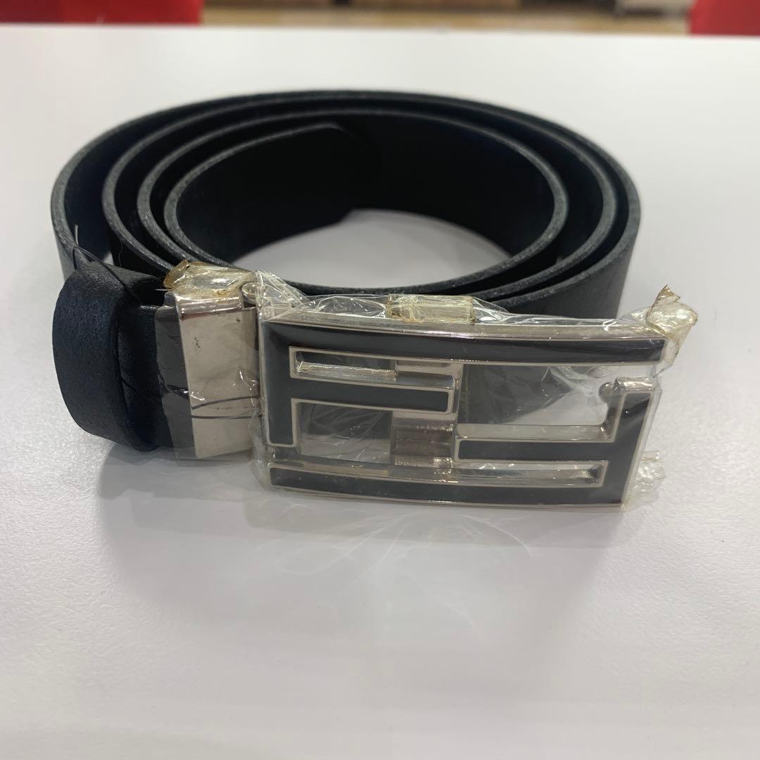 FENDI 本革 ベルト 110/125 ブラック