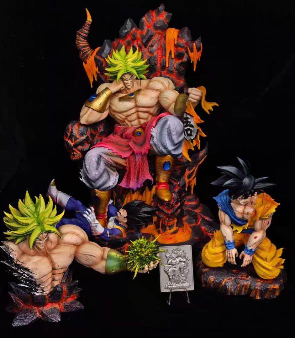 ドラゴンボール ブロリー ガレキ ガレージキット スタチュー X⑤⑧