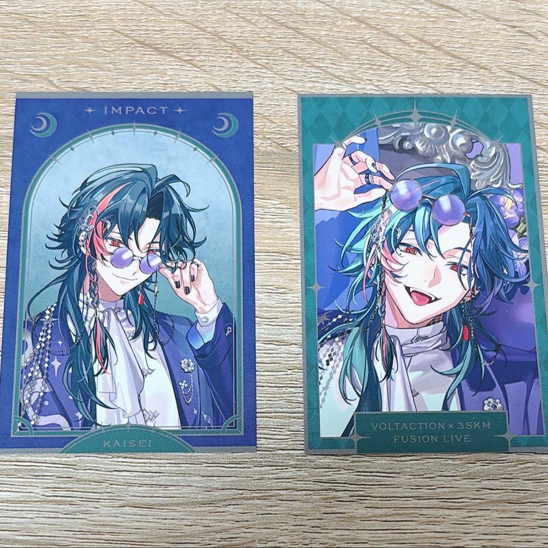 い*す様 IMPACT 魁星 チェキ風カード 月組 にじさんじ 3SKM - メルカリ