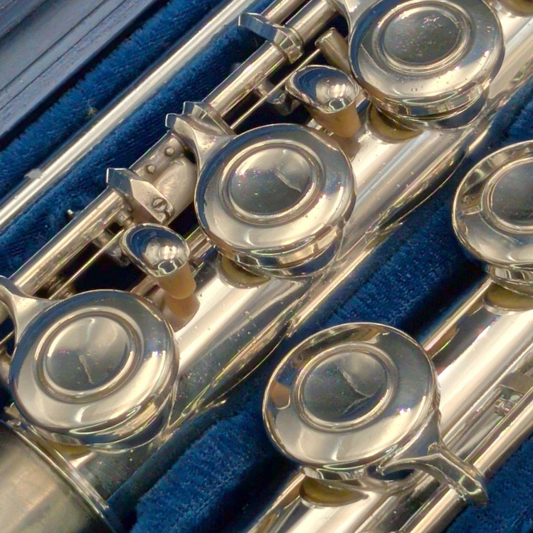 フルート 調整済 ヤマハYFL211S(Eメカ.銀メッキ仕様) - メルカリ