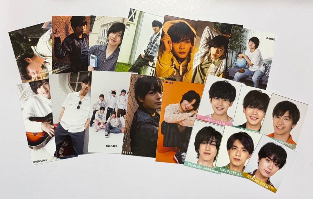 ジャニーズ 厚紙 デタカ 約180枚 /バラ売り可能 - メルカリ