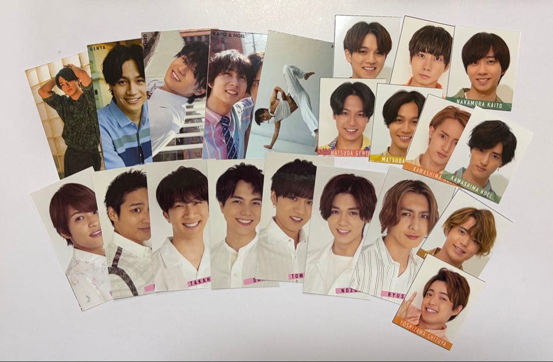 ジャニーズ 厚紙 デタカ 約180枚 /バラ売り可能 - メルカリ