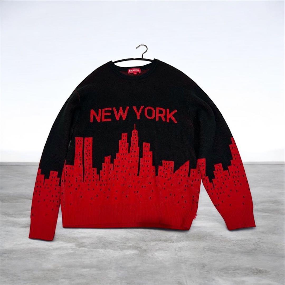 Supreme ニューヨークデザインセーター Supreme - supreme シュプリーム ニューヨークセーター の通販 by 値下