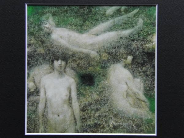 山本文彦、始原、超希少画集画、新品額装付