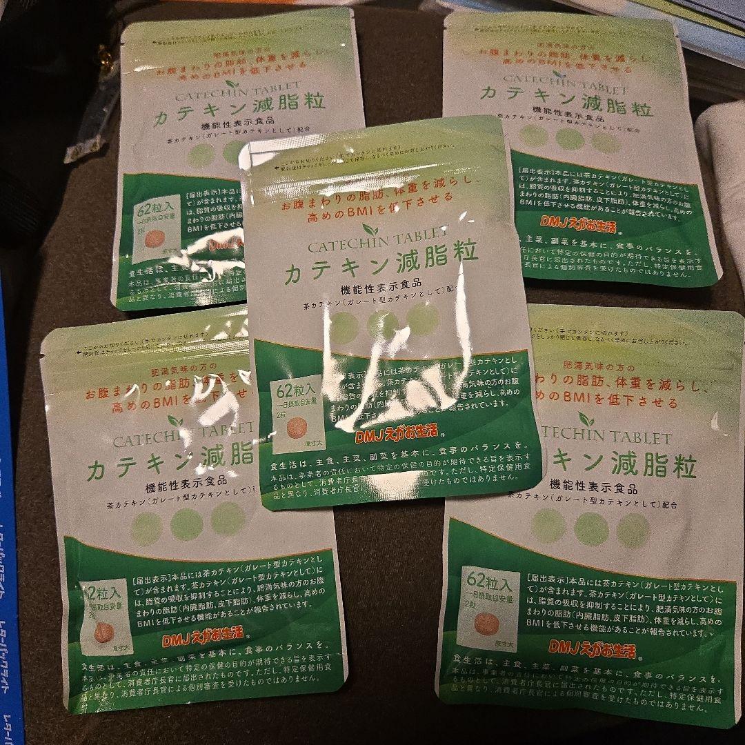 カテキン減脂粒 62粒×5袋