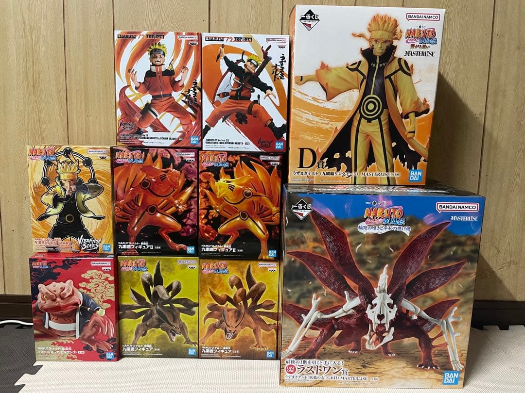 NARUTO ナルトフィギュアまとめ10点セット＋おまけ付き