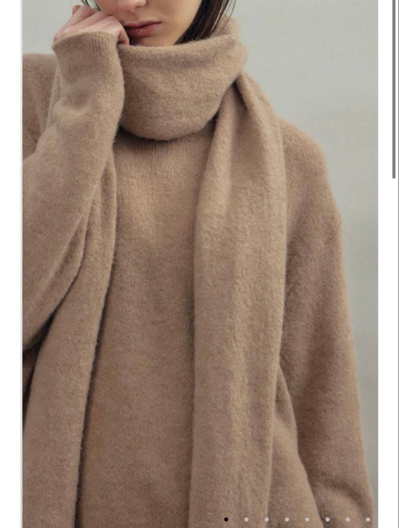 最終値下げフローレント今期新作　完売アルパカウールニット