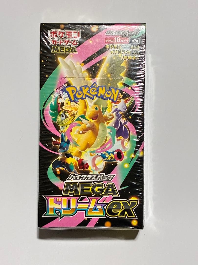 送料込・新品未開封！ポケモンカード MEGAドリームex　BOX売り