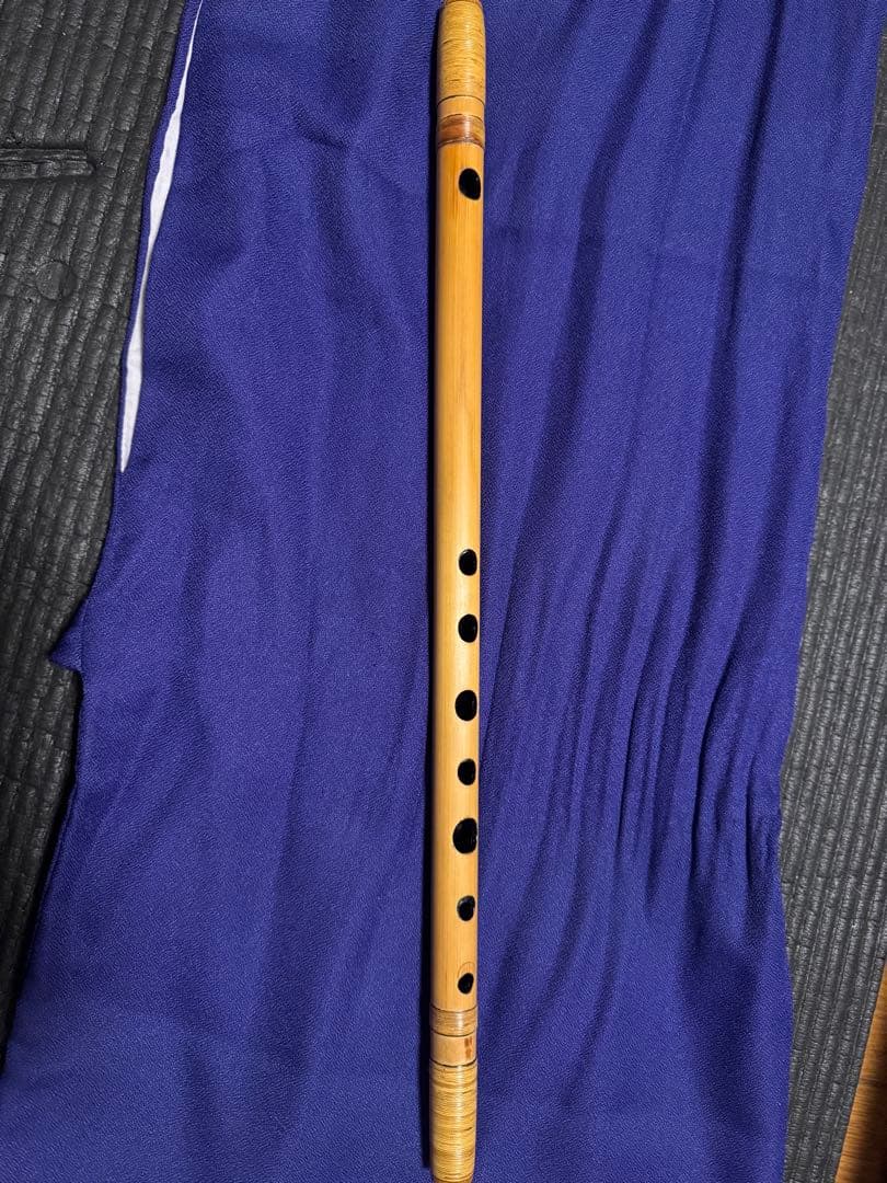 希少　先代　朗童菅　七穴　六本調子