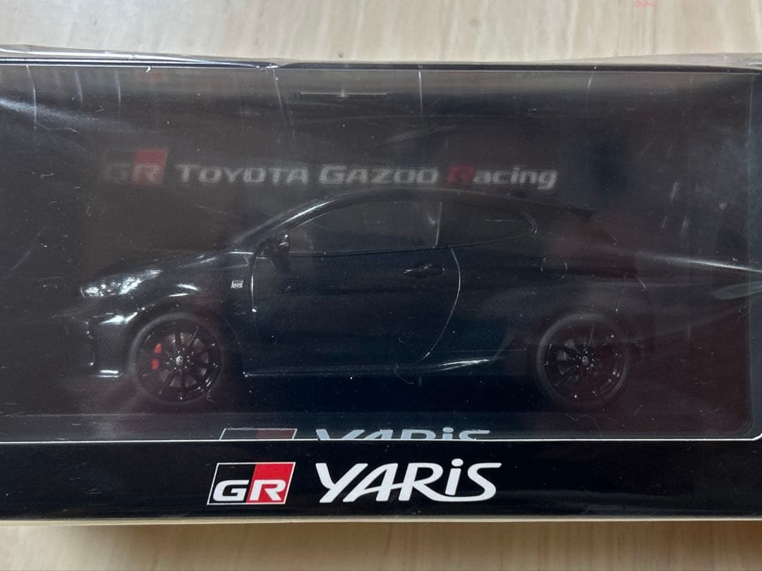 GRヤリス　1/30ミニカー ブラック　未開封 トヨタ特注 1/30 新型 トヨタ GR ヤリス 2024 プラチナホワイトパール