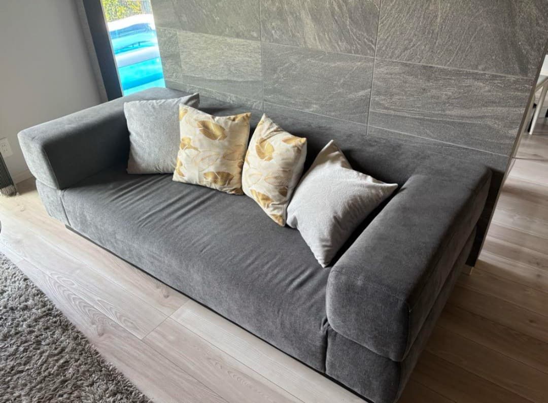 フランフラン ジョルノ ソファ ダークグレー - メルカリ