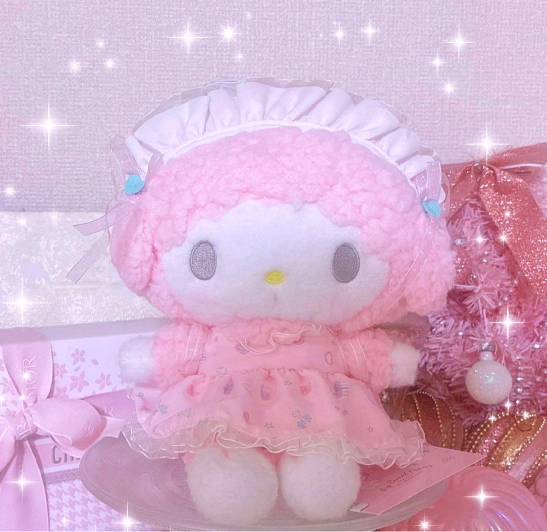 希少♡激レア♡サンリオ♡ピアノちゃん♡メレンゲ♡ぬいぐるみ♡ピンク♡sanrio SANRIOマイスウィートピアノBIGぬいぐるみ ピアノちゃん約33cm【新品
