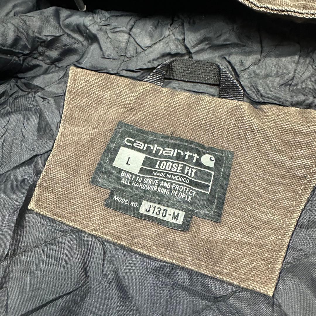 ゆ*に様 鬼雰囲気 ボロ カーハート ダークブラウン アクティブ