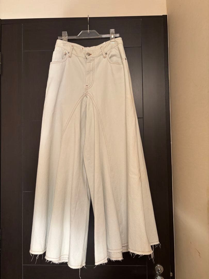 MM6 ワイドデニムパンツ