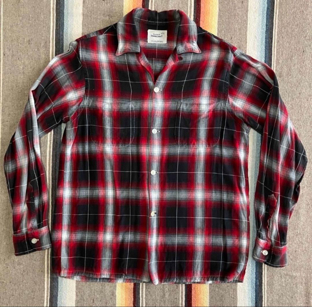 PENNEY'S TOWN CRAFTレーヨンシャツ オンブレ シャドーチェック - メルカリ