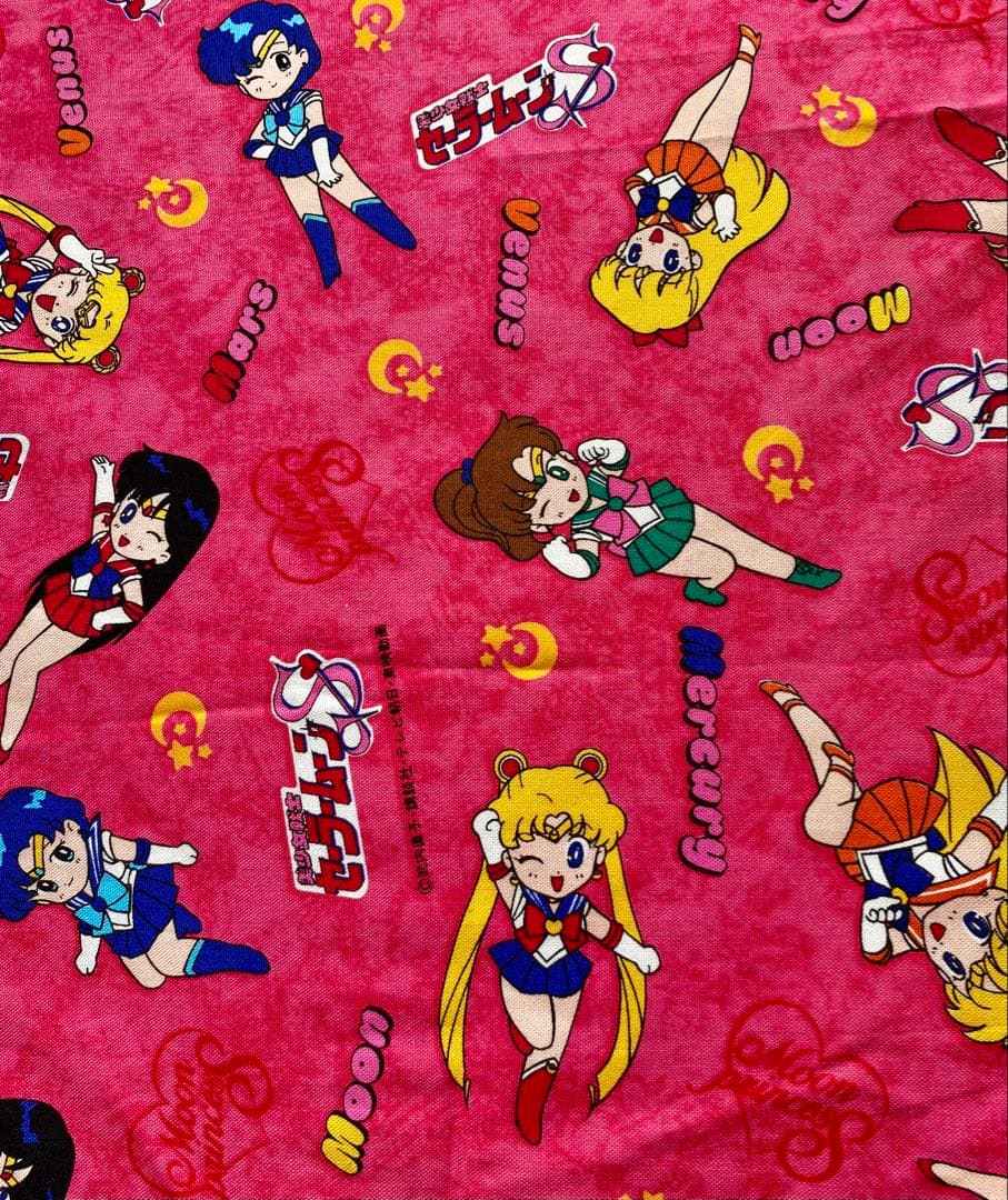 セーラームーンS プリントコットン生地 約56×32cm - メルカリ