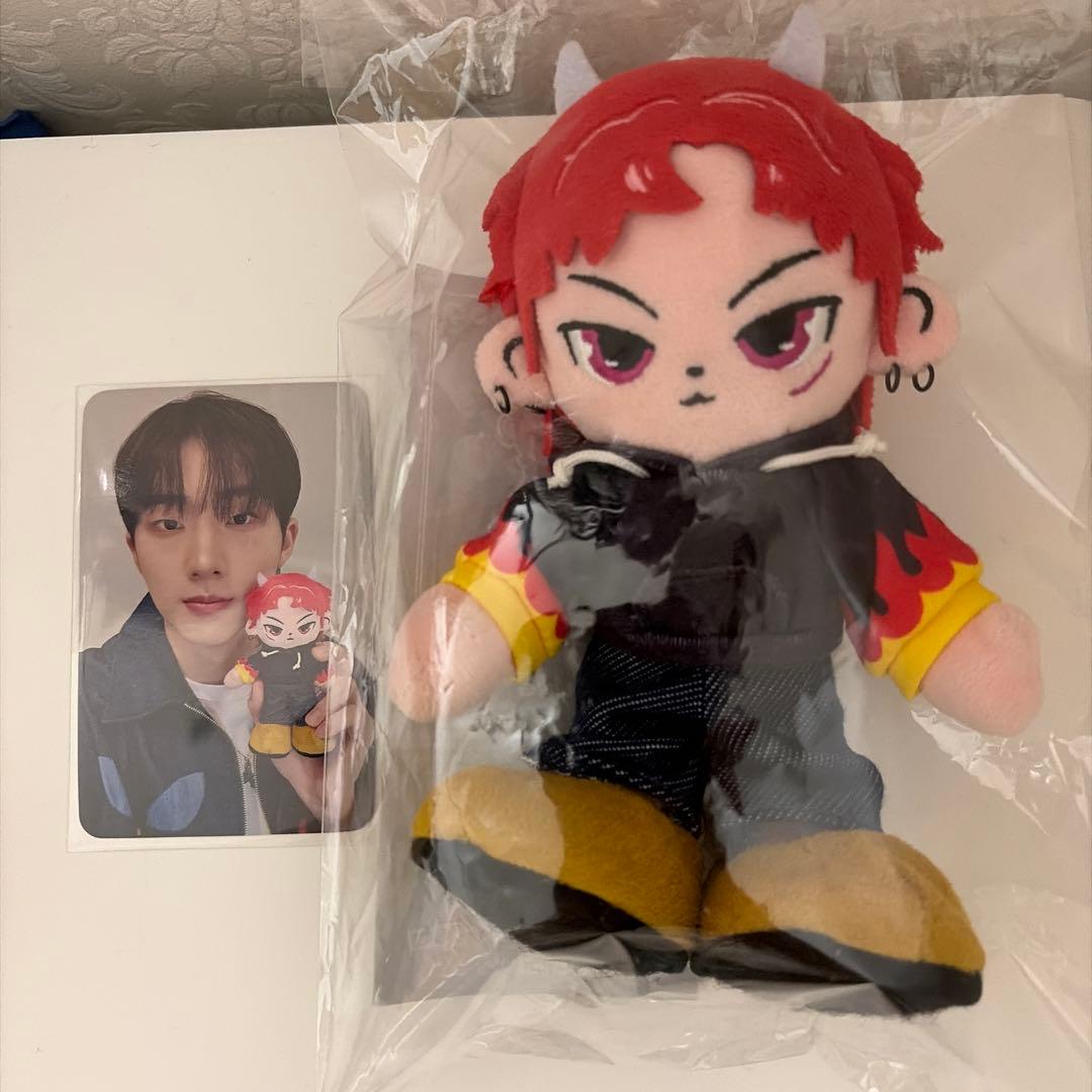 P1Harmony P1kids 韓国 ポップアップ ジウン ぬいぐるみ トレカ - メルカリ