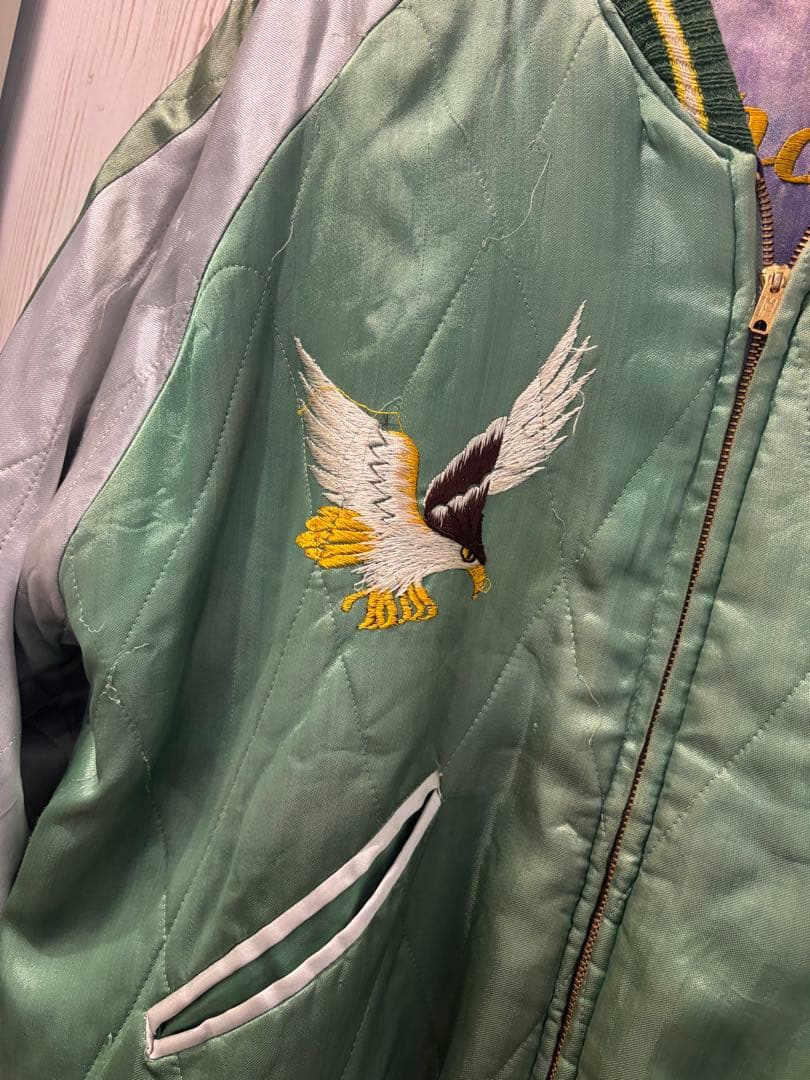 超希少スペシャル50s スカジャン Japan ヴィンテージ ビッグサイズ