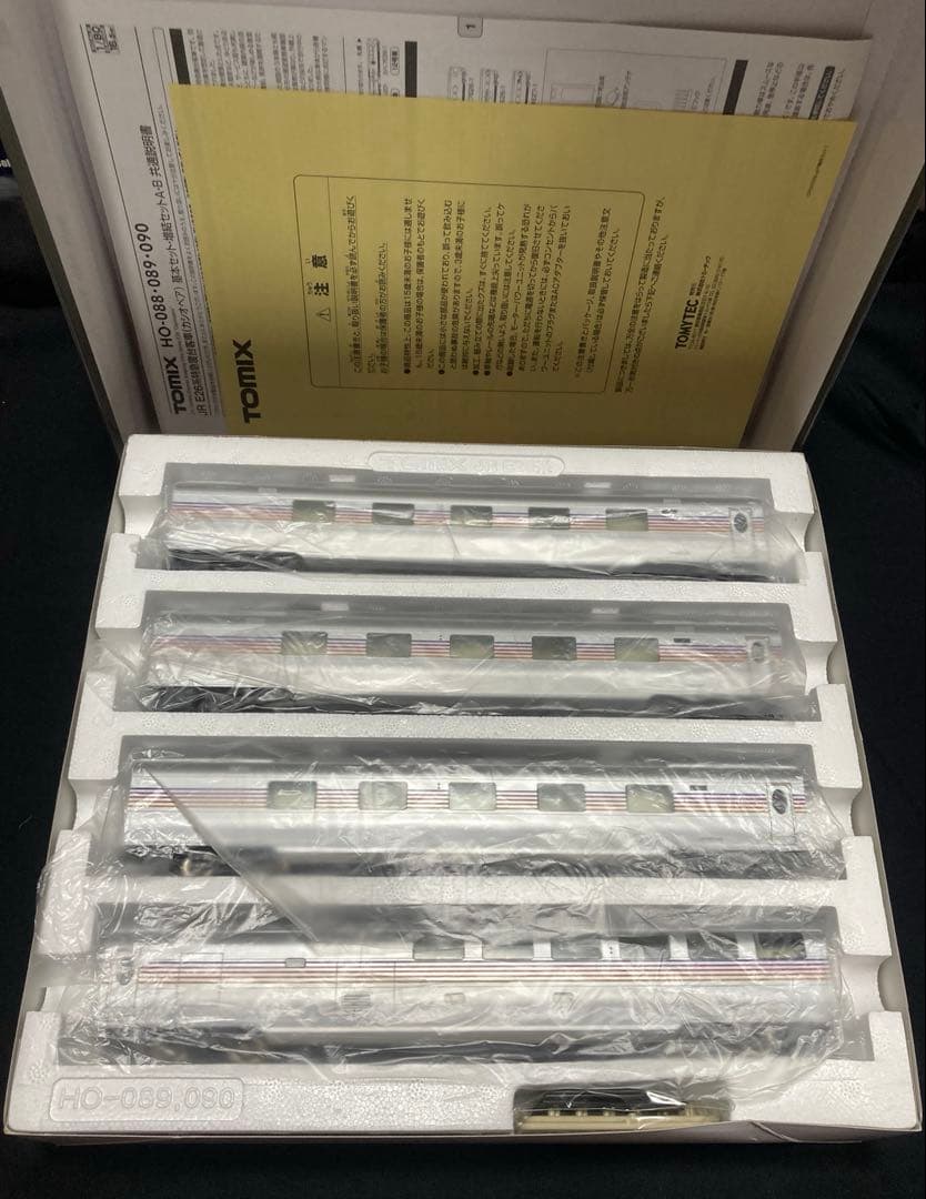 TOMIX JR E26系特急寝台客車(カシオペア)増結セットA HO-089 Amazon | TOMIX HOゲージ E26系 カシオペア 増結セット A HO-089