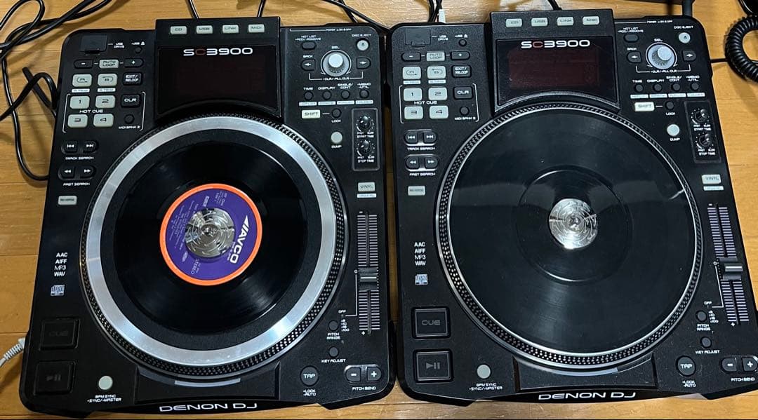 ジャンク扱い　DENON DJ SC3900 ターンテーブル 2台セット 名機 Denon DJ DN-SC3900 2台SET ダイレクトドライブ USBメモリ｜Yahoo