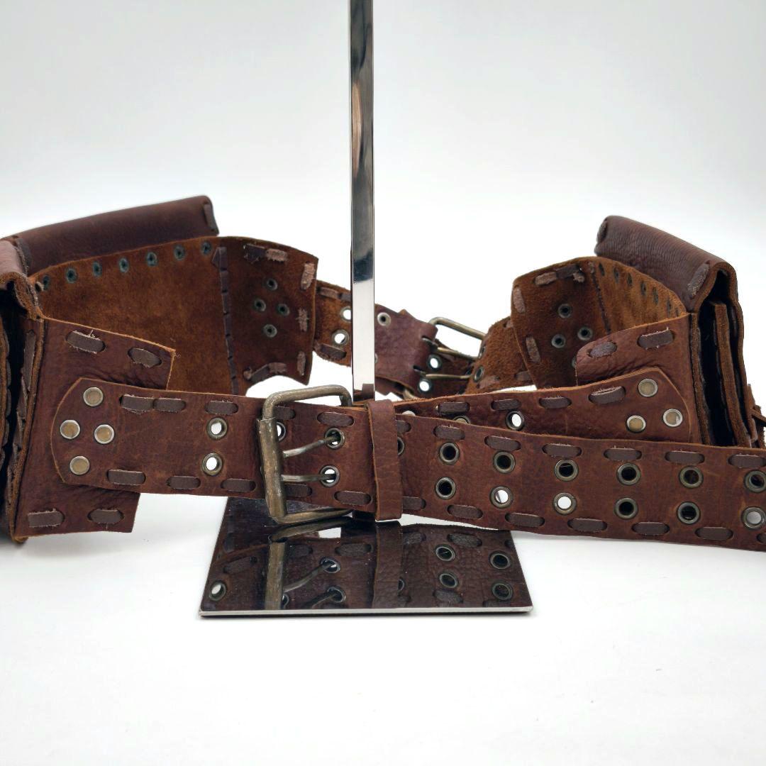 激レア 希少】ボディバッグ 本革 アモベルト バンダリア パンク