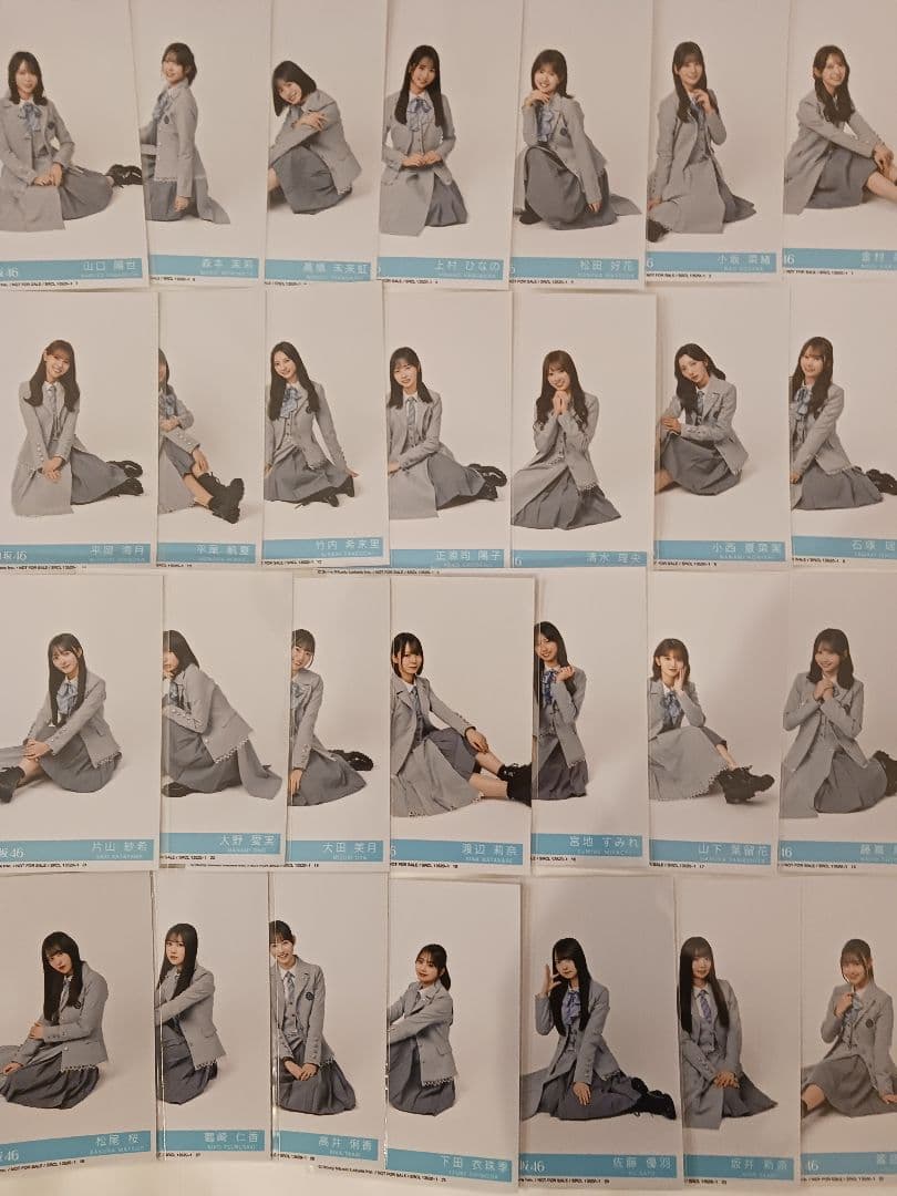 日向坂46 クリフハンガー 初回封入 生写真ABCD 4種4枚コンプ 112枚