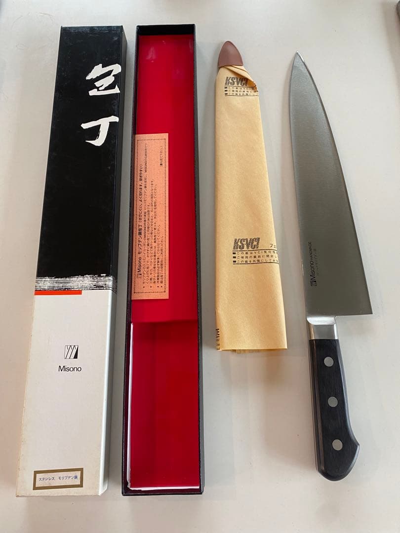 値下げ【新品未使用品】ミソノ 牛刀 300mm - メルカリ