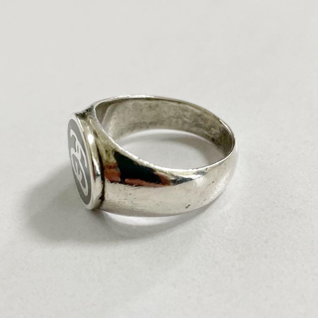 OLD STUSSY オールド ステューシー 印台リング シルバー リング - メルカリ