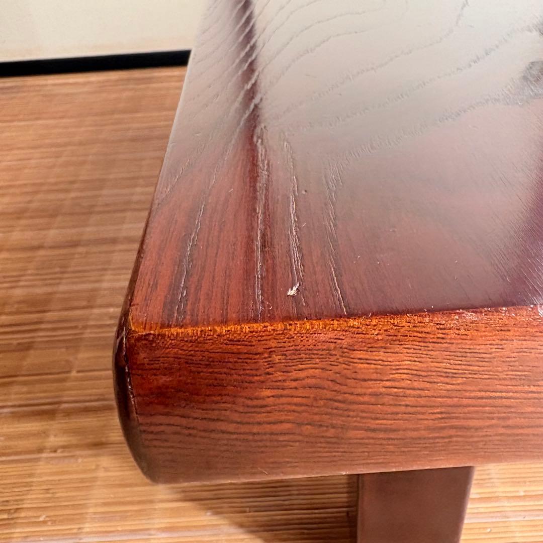 《送料込み》和モダン 座卓 ローテーブル ナラ突板仕上げ / 105×75cm